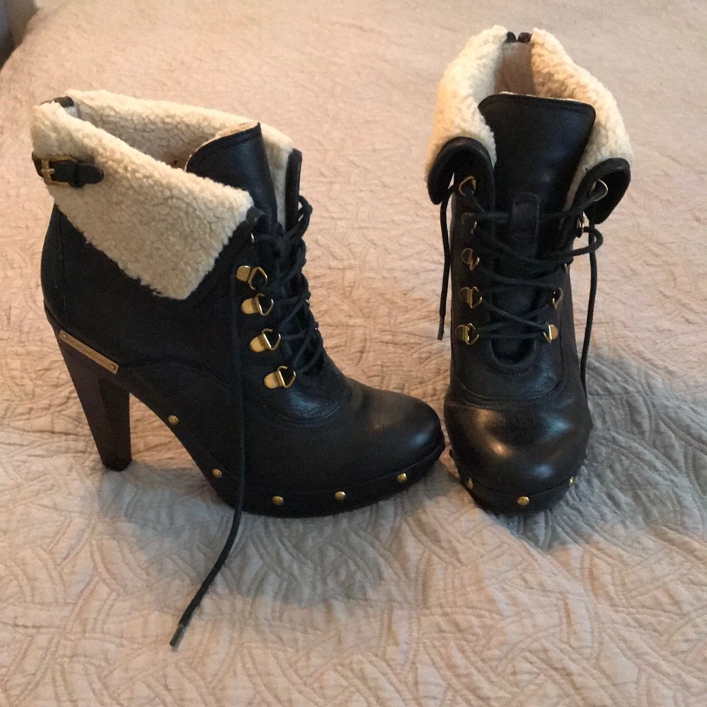 BCBG Generation faux shearling boots 9 1/2
